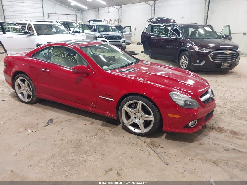 2009 Mercedes-Benz Sl 550, Град, IAAI, VIN WDBSK71F39F146139