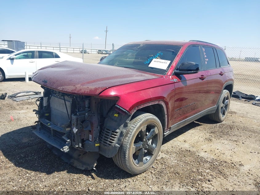 Vin: 1c4rjhbg6rc169528, lot: 46596353, jeep grand cherokee limited 4x4 20242