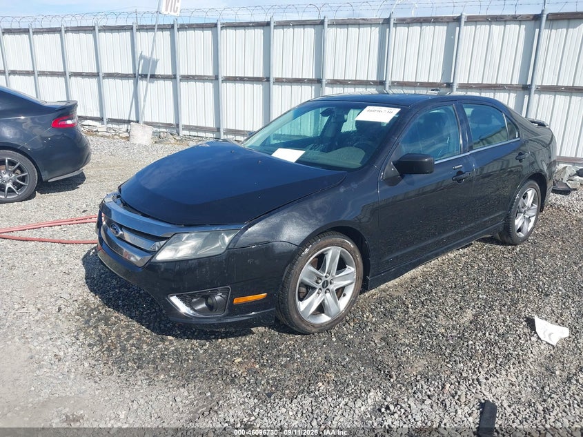 Vin: 3fahp0kc3cr325144, lot: 46596388, ford fusion sport 20122