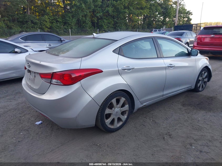 Vin: kmhdh4aexcu234327, lot: 46596402, hyundai elantra limited (ulsan plant) 20124