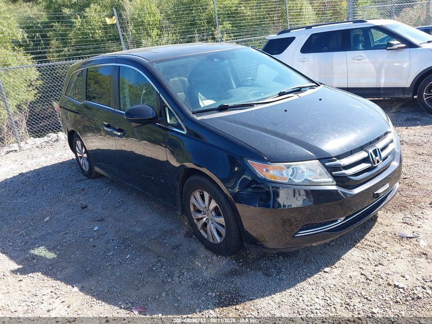 Vin: 5fnrl5h62eb103448, lot: 46596410, honda odyssey ex-l 2014 img_1