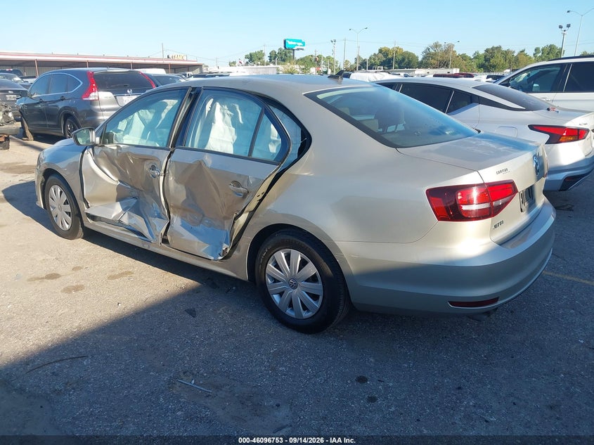 Vin: 3vw267aj2gm299292, lot: 46596411, volkswagen jetta 1.4t s 20163
