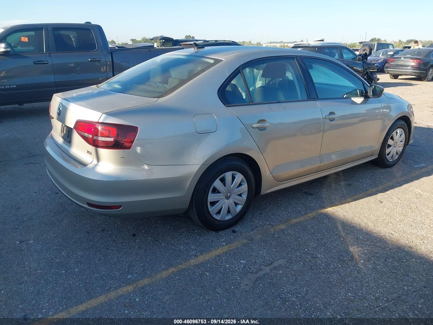 Vin: 3vw267aj2gm299292, lot: 46596411, volkswagen jetta 1.4t s 20164