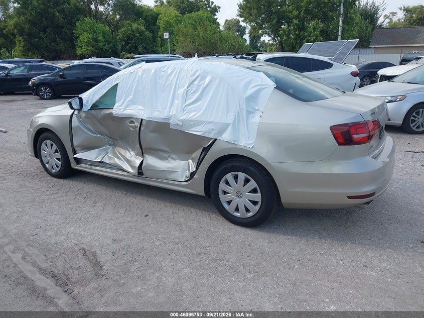 Vin: 3vw267aj2gm299292, lot: 46596411, volkswagen jetta 1.4t s 20163