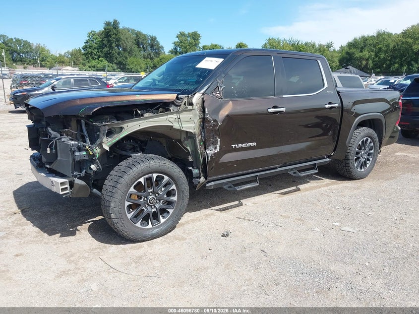 Vin: 5tfja5db5nx028711, lot: 46596437, toyota tundra limited 20222