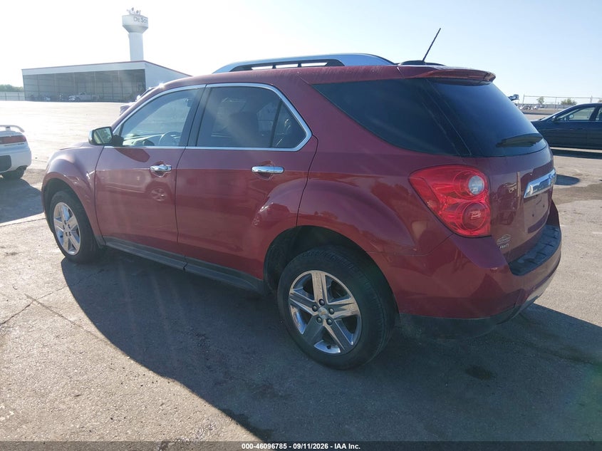 Vin: 2gnflhek5f6113346, lot: 46596443, chevrolet equinox ltz 20153
