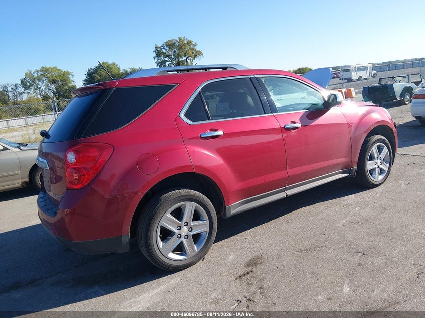 Vin: 2gnflhek5f6113346, lot: 46596443, chevrolet equinox ltz 20154