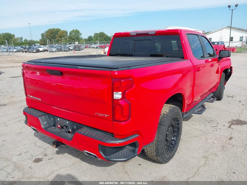 Vin: 1gcuyeed9lz224922, lot: 46596444, chevrolet silverado 1500 4wd  short bed rst 20204