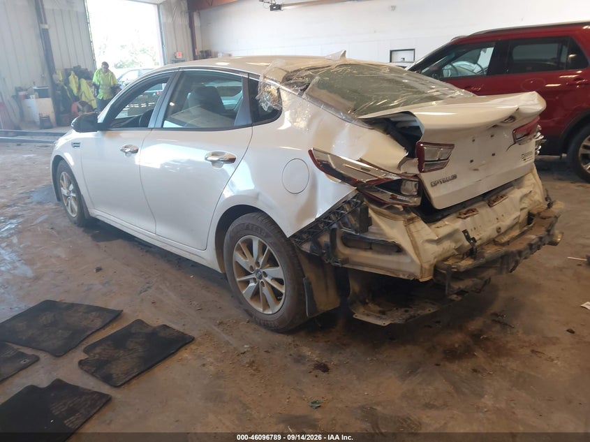 Vin: knagt4l34g5101331, lot: 46596447, kia optima lx 20163