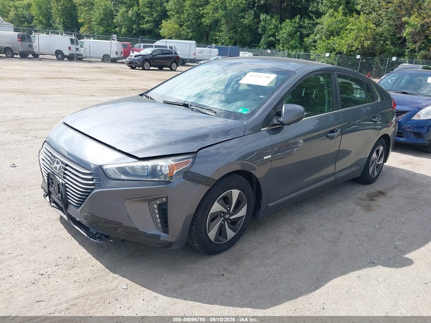 2019 HYUNDAI IONIQ HYBRID — zdjęcie 2