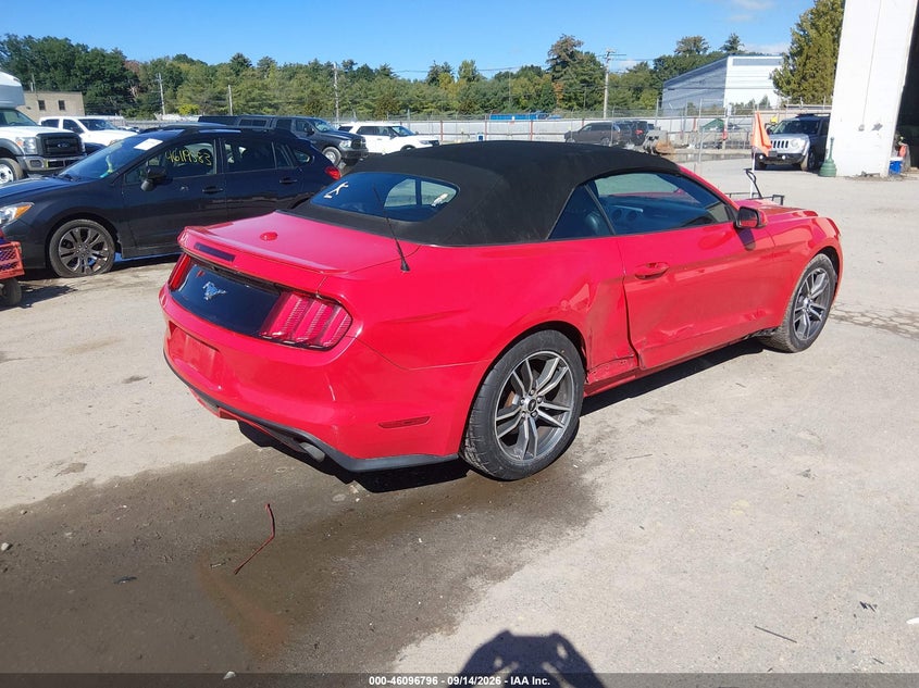 Vin: 1fatp8uhxg5291844, lot: 46596455, ford mustang ecoboost premium 20164