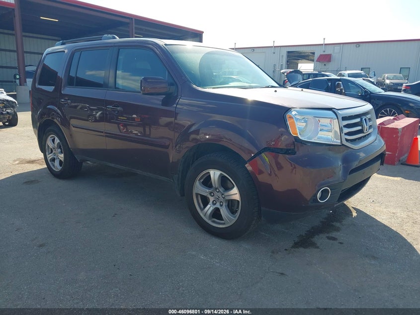 Vin: 5fnyf4h5xdb029182, lot: 46596459, honda pilot ex-l 2013 img_1