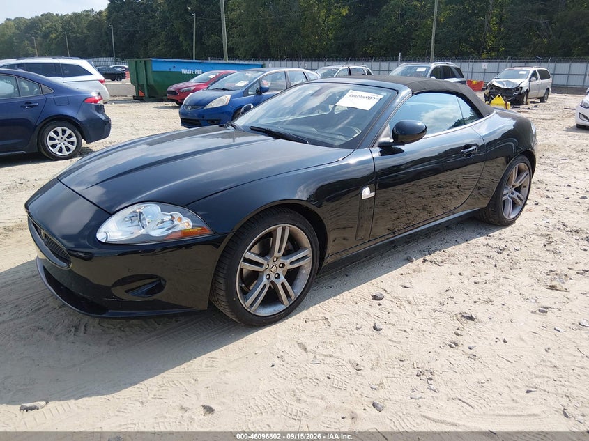 JAGUAR XK 2007 VIN SAJDA44B275B01351
