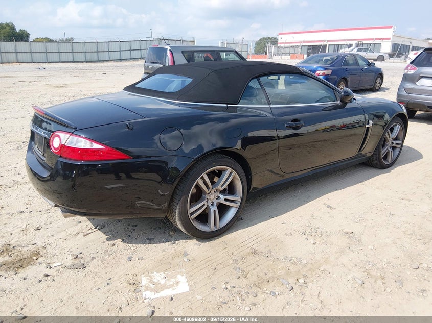 JAGUAR XK 2007 VIN SAJDA44B275B01351