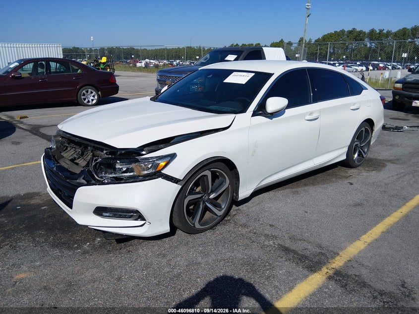 Vin: 1hgcv1f3xla022965, lot: 46596468, honda accord sport 20202