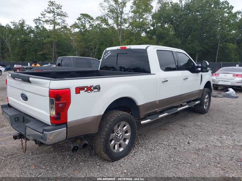 Vin: 1ft7w2btxhec13018, lot: 46596488, ford f-250 lariat 20174