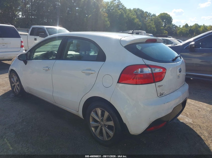 Vin: knadn5a36d6198656, lot: 46596489, kia rio ex 20133