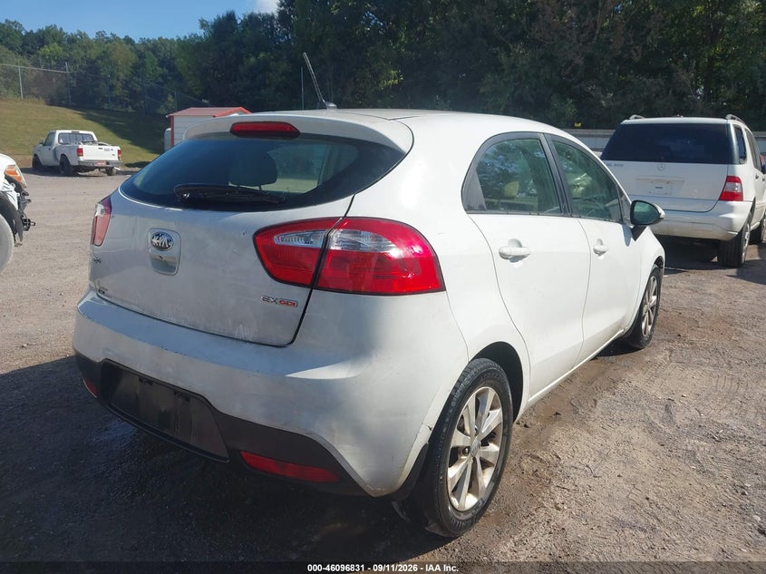 Vin: knadn5a36d6198656, lot: 46596489, kia rio ex 20134
