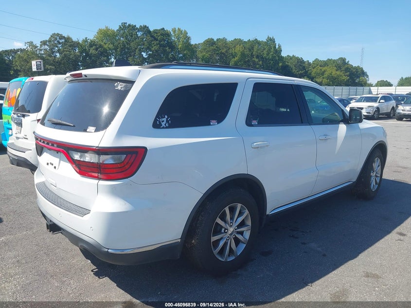 Vin: 1c4rdhag4hc629289, lot: 46596497, dodge durango sxt rwd 20174