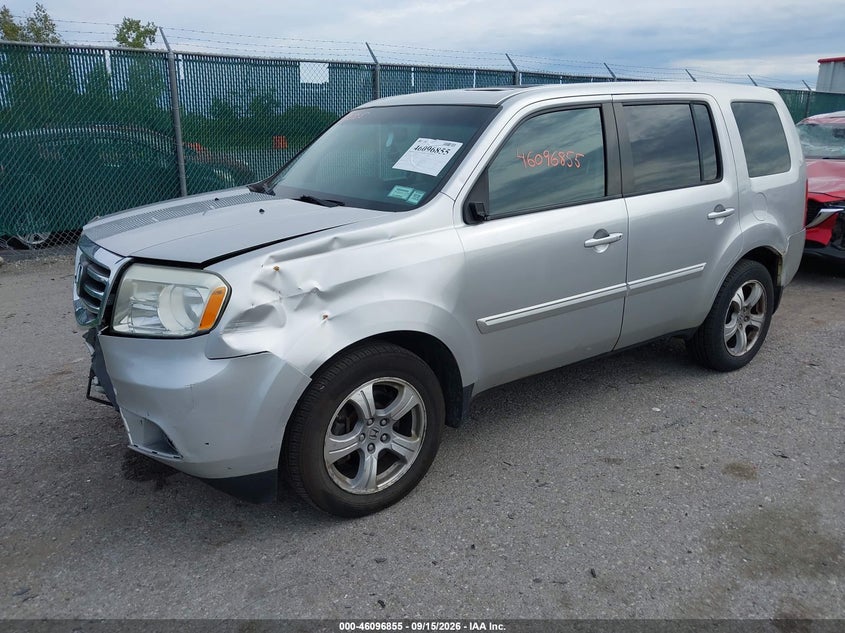 Vin: 5fnyf4h61db018774, lot: 46596513, honda pilot ex-l 20132