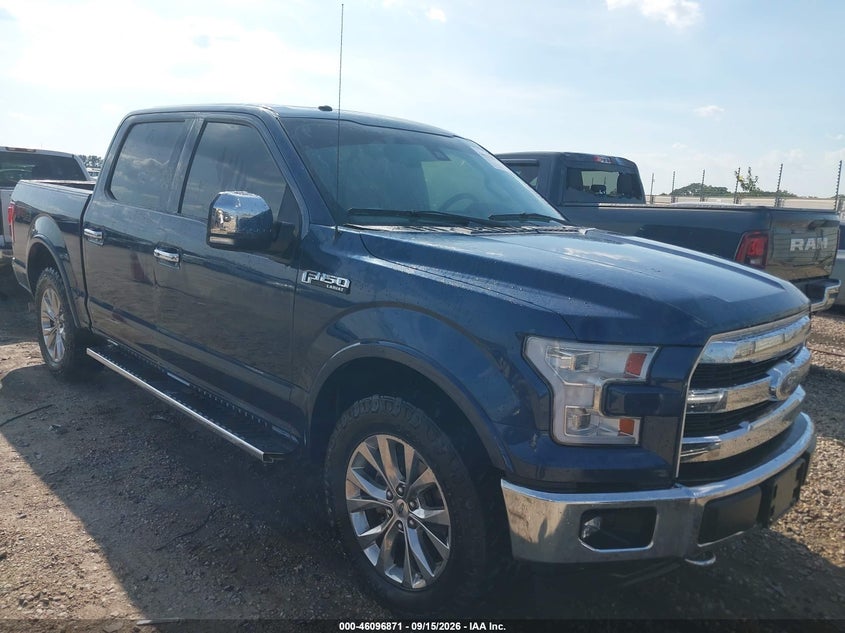 Vin: 1ftew1efxhkc76953, lot: 46596529, ford f-150 lariat 2017 img_1