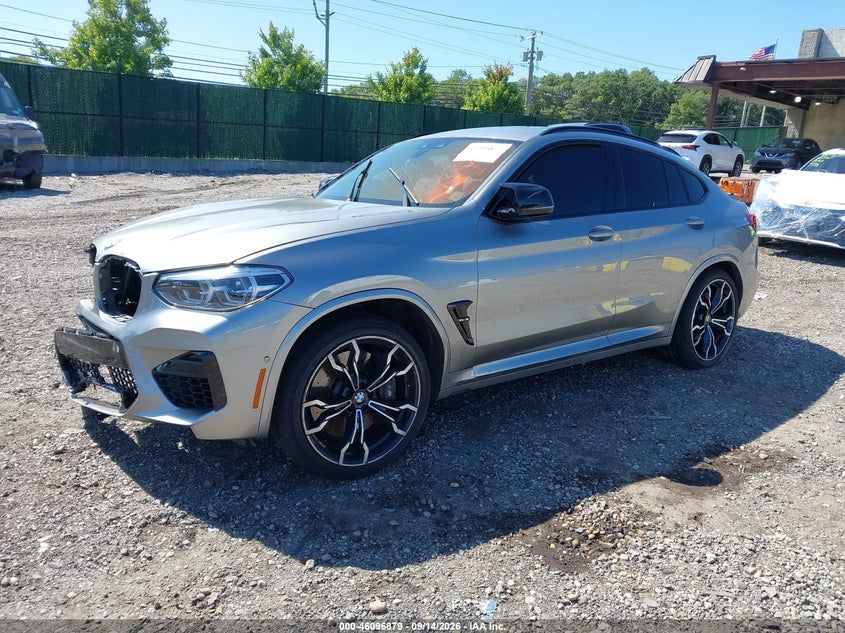 Vin: 5ymuj0c05l9b22034, lot: 46596537, bmw x4 m competition 20202