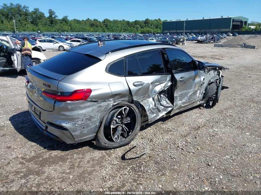 Vin: 5ymuj0c05l9b22034, lot: 46596537, bmw x4 m competition 20204