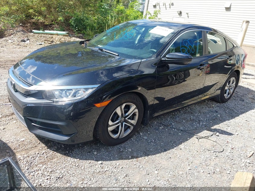Vin: 2hgfc2f57gh538444, lot: 46596545, honda civic lx 20162