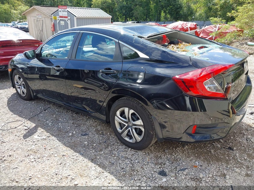 Vin: 2hgfc2f57gh538444, lot: 46596545, honda civic lx 20163