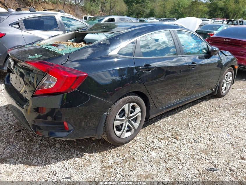 Vin: 2hgfc2f57gh538444, lot: 46596545, honda civic lx 20164