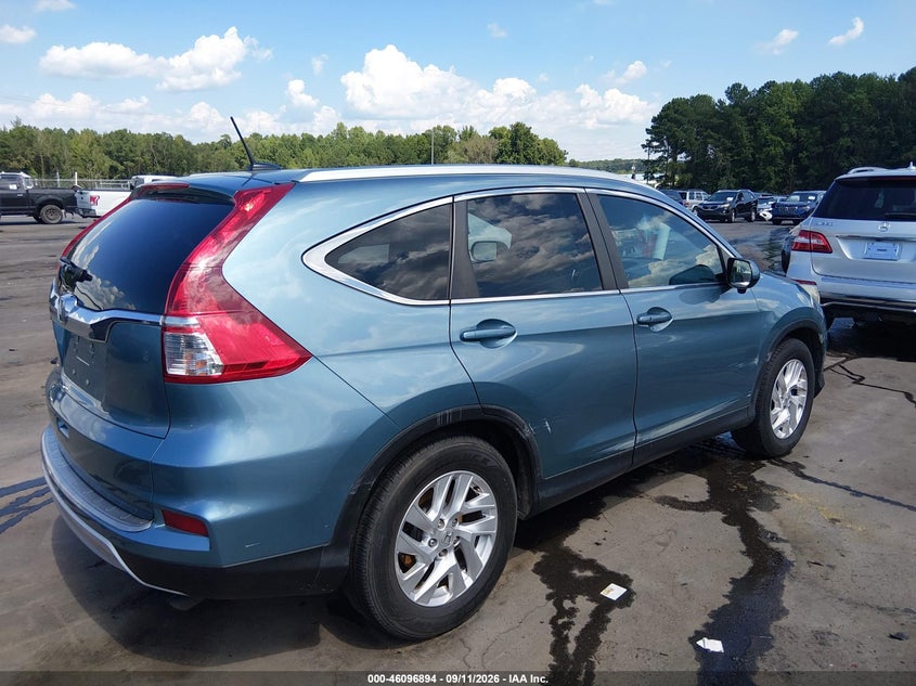 Vin: 2hkrm3h73gh561675, lot: 46596552, honda cr-v ex-l 20164
