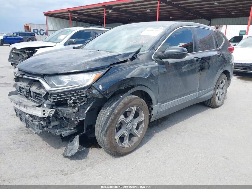 Vin: 2hkrw2h81kh676944, lot: 46596555, honda cr-v ex-l 20192