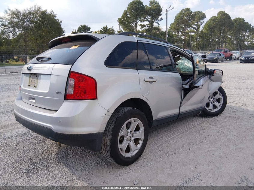 Vin: 2fmdk3jc0ebb40685, lot: 46596562, ford edge sel 20144