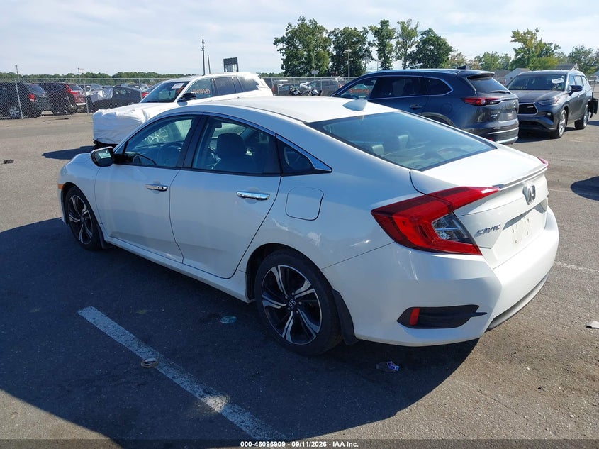 Vin: 19xfc1f96ge224047, lot: 46596567, honda civic touring 20163