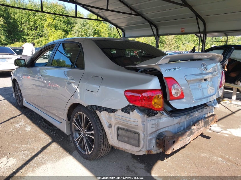 Vin: 2t1bu4eexac458371, lot: 46596570, toyota corolla s 20103