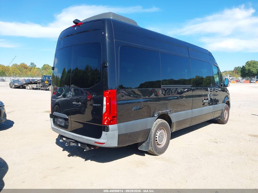 Vin: wdzpf1ed3kt005581, lot: 46596572, mercedes-benz sprinter 2500 high roof i4 20194