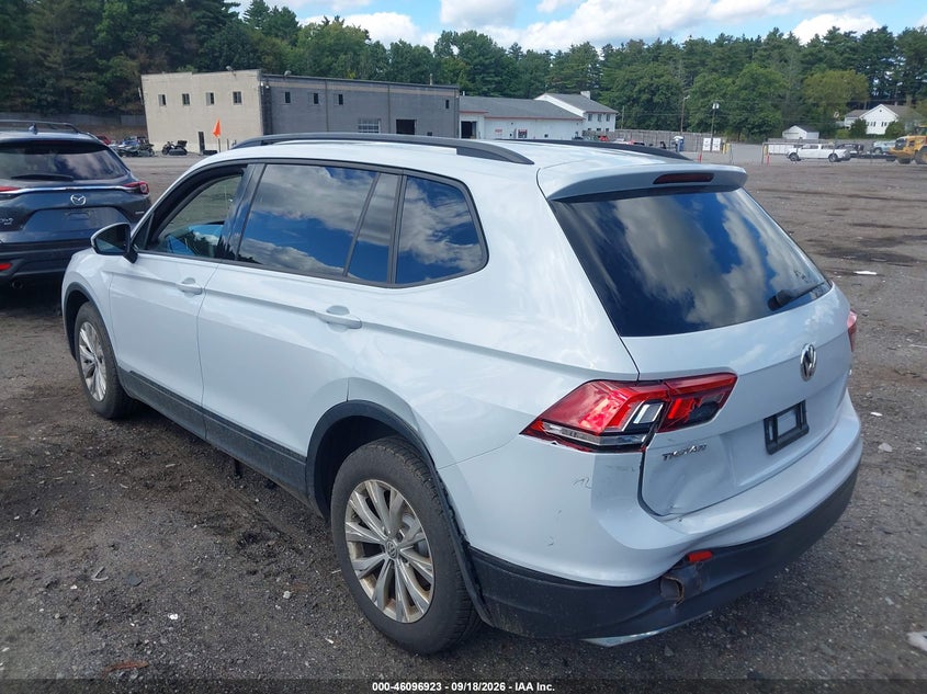 Vin: 3vv0b7ax5jm104126, lot: 46596581, volkswagen tiguan 2.0t s 20183
