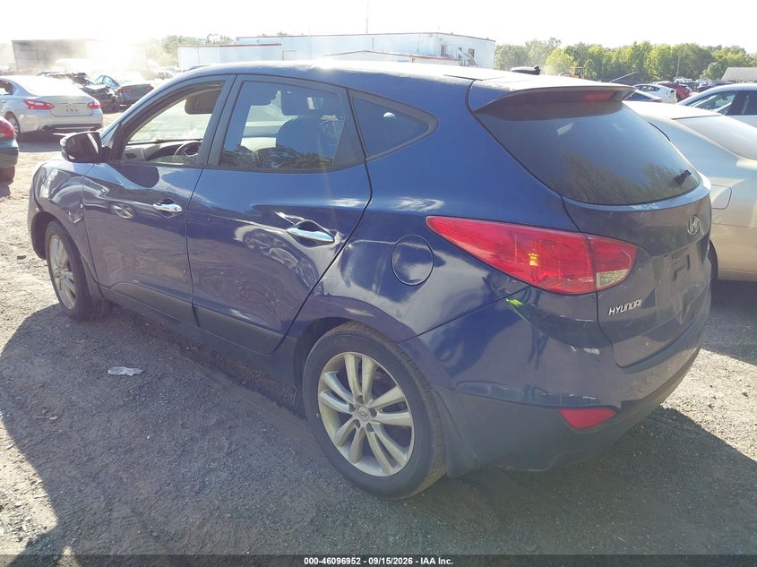 Vin: km8jucac6bu155887, lot: 46596610, hyundai tucson limited 20113