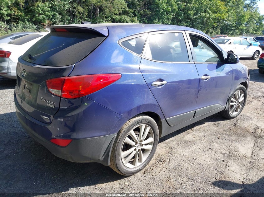 Vin: km8jucac6bu155887, lot: 46596610, hyundai tucson limited 20114