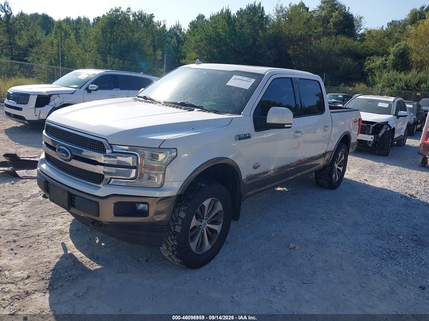Vin: 1ftew1e53jfc25333, lot: 46596617, ford f-150 king ranch 20182