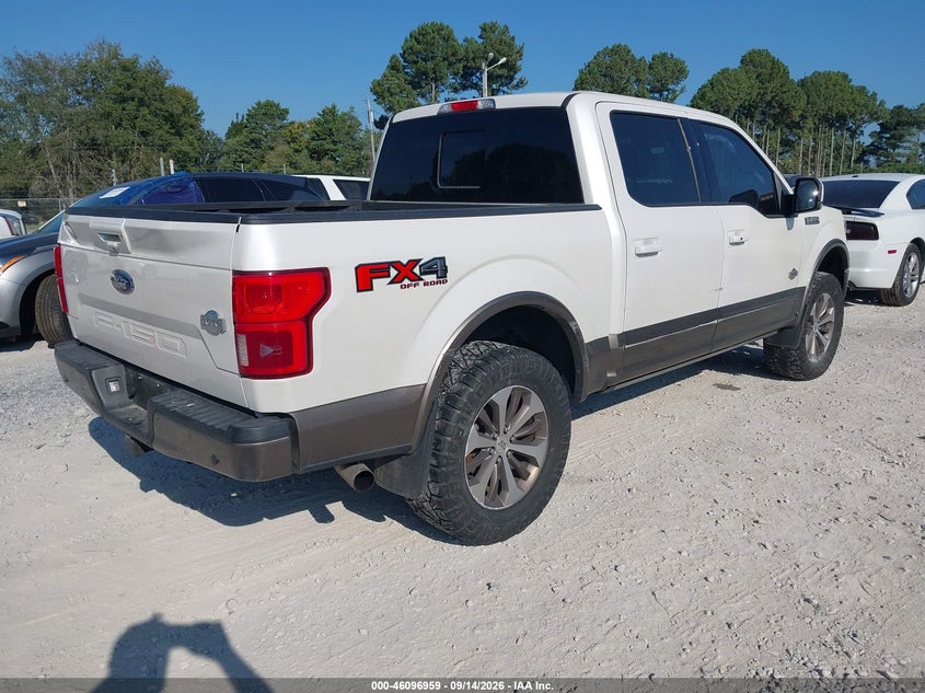 Vin: 1ftew1e53jfc25333, lot: 46596617, ford f-150 king ranch 20184