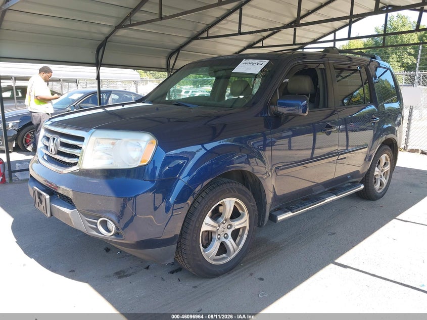 Vin: 5fnyf4h5xfb014846, lot: 46596622, honda pilot ex-l 20152