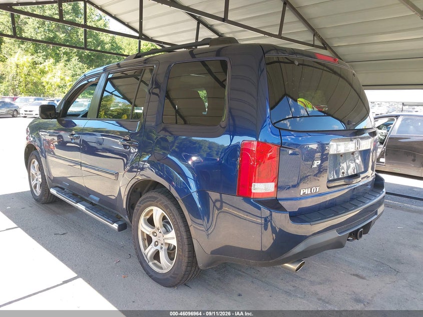 Vin: 5fnyf4h5xfb014846, lot: 46596622, honda pilot ex-l 20153