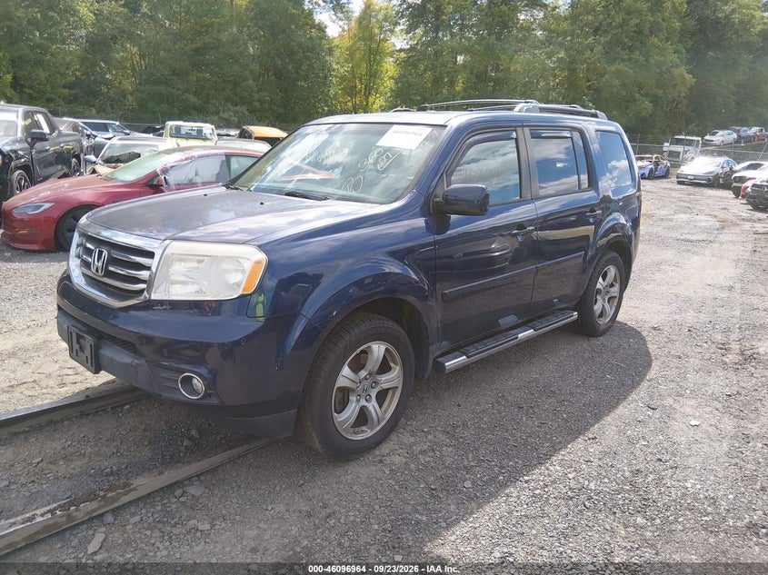 Vin: 5fnyf4h5xfb014846, lot: 46596622, honda pilot ex-l 20152
