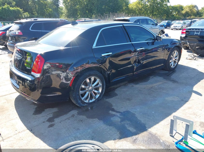 Vin: 2c3ccakg9lh137687, lot: 46596626, chrysler 300 limited awd 20204