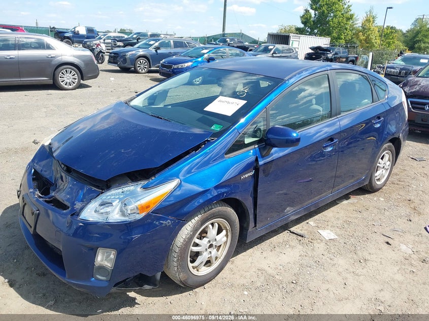 Vin: jtdkn3du8a5096246, lot: 46596633, toyota prius iii 20102
