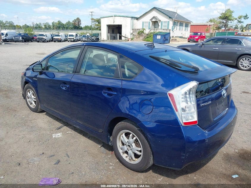 Vin: jtdkn3du8a5096246, lot: 46596633, toyota prius iii 20103