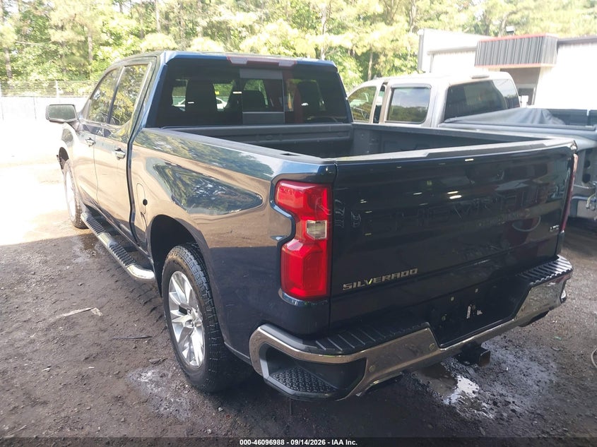 Vin: 1gcuyged4mz178705, lot: 46596646, chevrolet silverado 1500 4wd  short bed ltz 20213