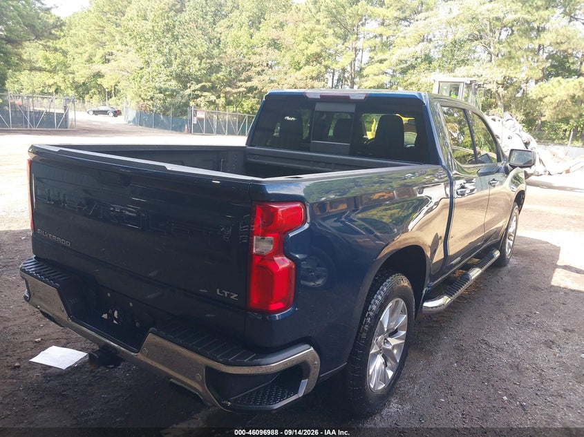 Vin: 1gcuyged4mz178705, lot: 46596646, chevrolet silverado 1500 4wd  short bed ltz 20214