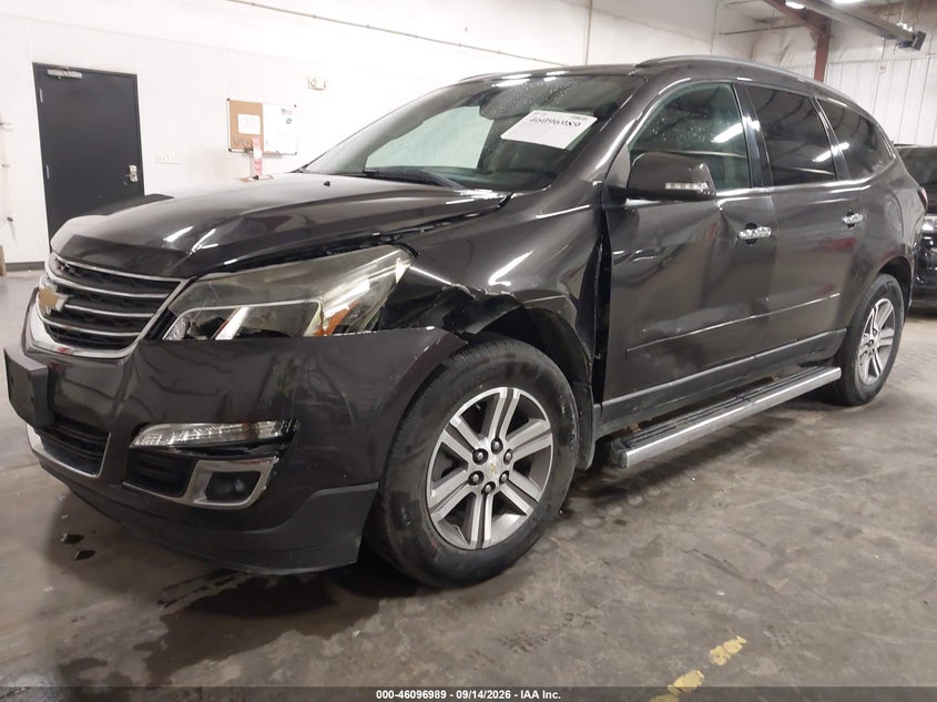 Vin: 1gnkvhkd2gj264339, lot: 46596647, chevrolet traverse lt 20162